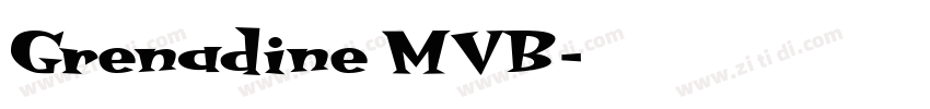 Grenadine MVB字体转换